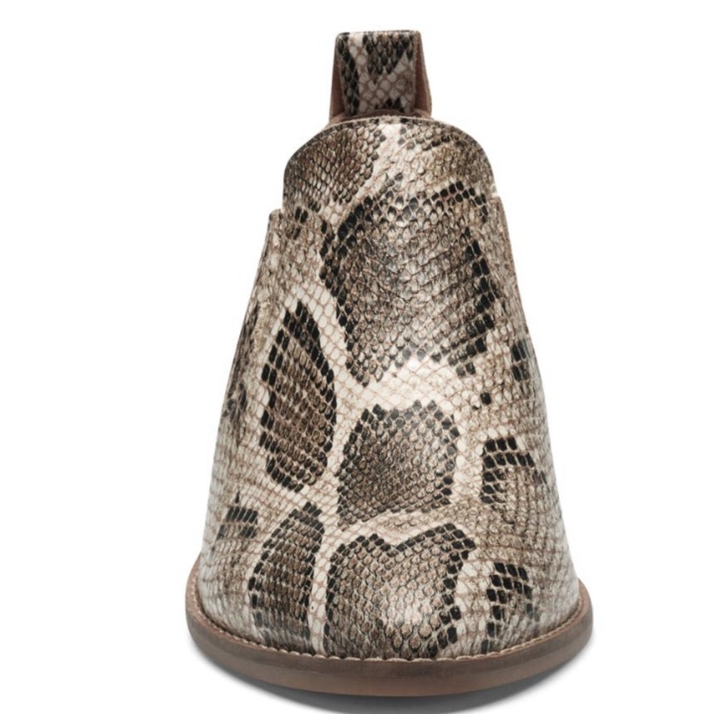 NEW 7 Lucky Brand Snake Print Leather Lenci Bootie - Picture 4 of 9